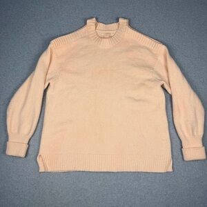 Anthropologie Blush Off-the-Shoulder Sweater